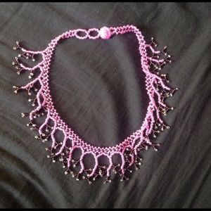 Beaded chocker necklace